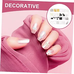 Стразы COHEALI в коробке, украшения для ногтей, разноцветные, для маникюра, рукоделия и креативного дизайна ногтей synthetic.ua - Фото 1