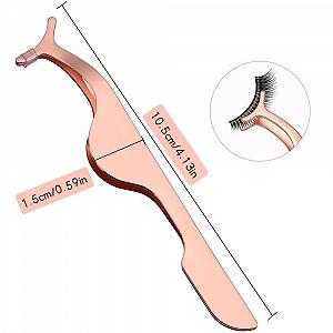 Інструмент Miss Gorgeous False Eyelash Applicator Pack of 3 Нержавіюча сталь Серебристий synthetic.ua - Фото 1