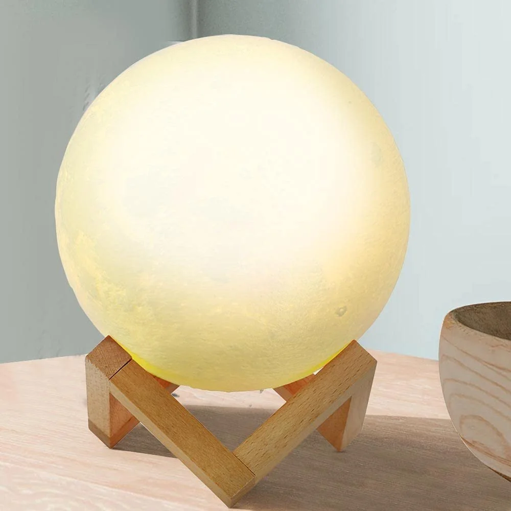 Настільна лампа BAKAJI Moon Shape LED 15 см, фото №5