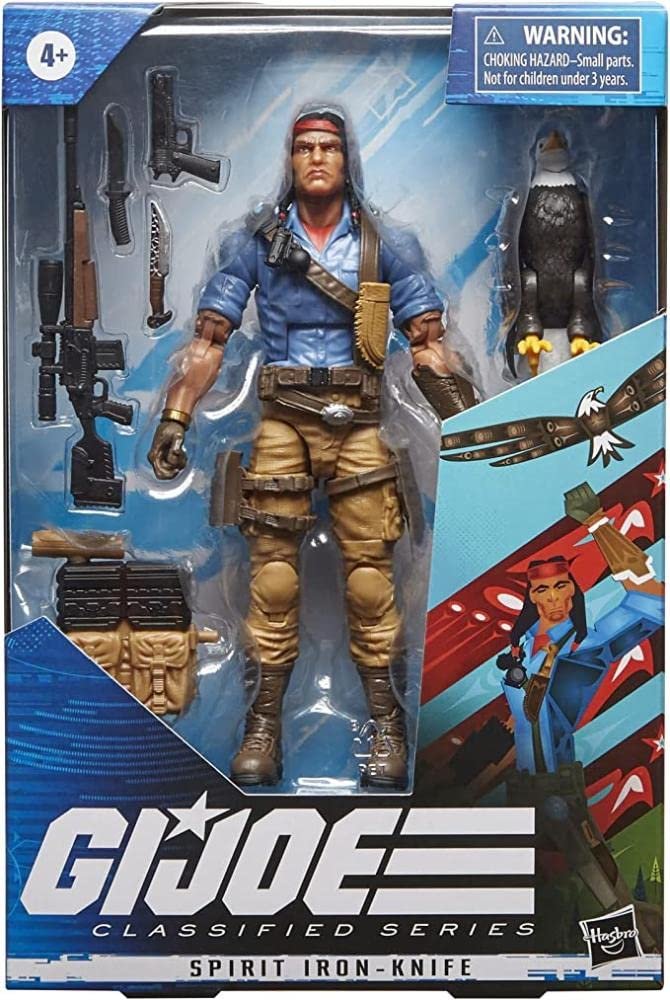 Фігурка G.I. Joe Classified Series Spirit Iron Knife 36, колекційна, преміум іграшка, численні аксесуари, масштаб 6 дюймів, унікальна упаковка, фото №3