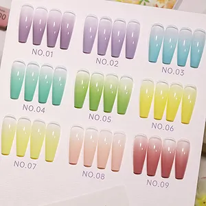 Гель-краска для ногтей, быстросохнущий красочный гель для рисования, палитра инструментов для моделирования, гель для моделирования формы synthetic.ua - Фото 1