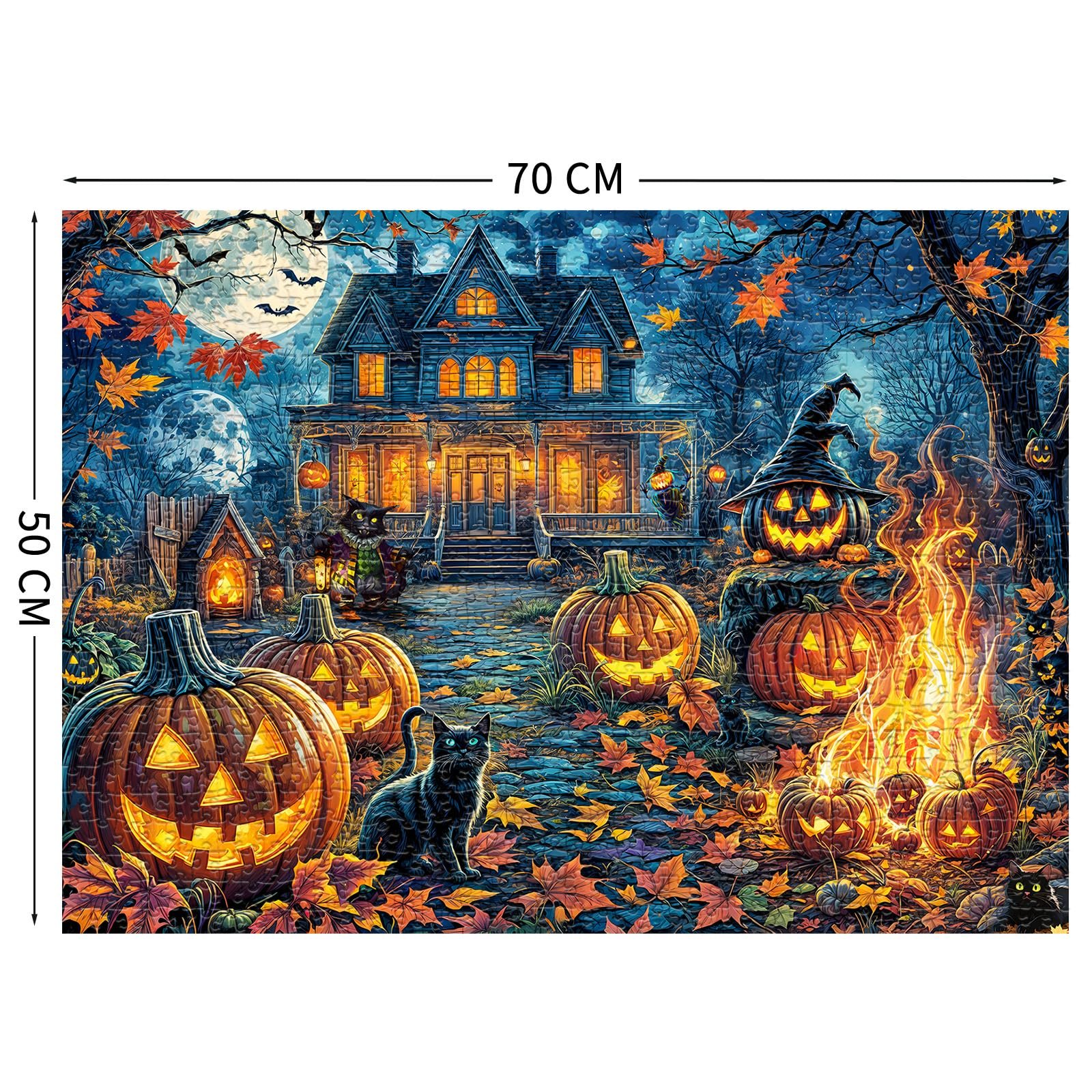 Пазл Halloween House 1000 деталей 70 x 50 см, фото №2