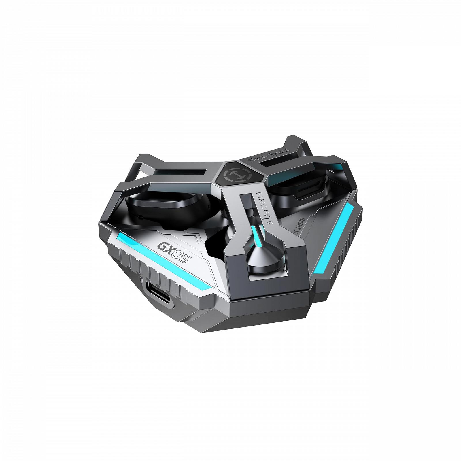Навушники Edifier HECATE GX05 True Wireless Bluetooth Gaming ANC Ultra Low Latency LHDC Dual MIC RGB Fast Charge, фото №6