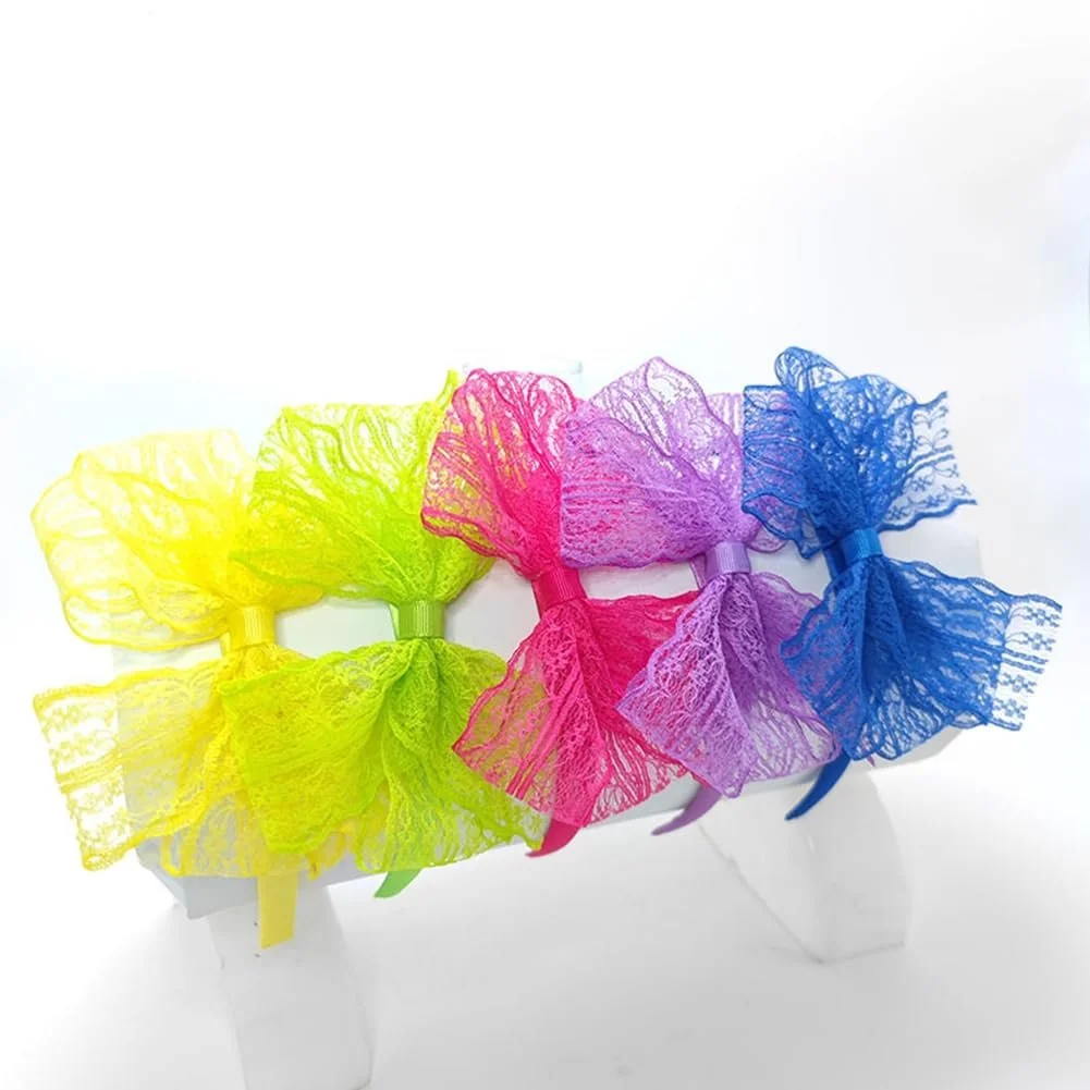 Обруч для волосся з великим бантом, фото №4