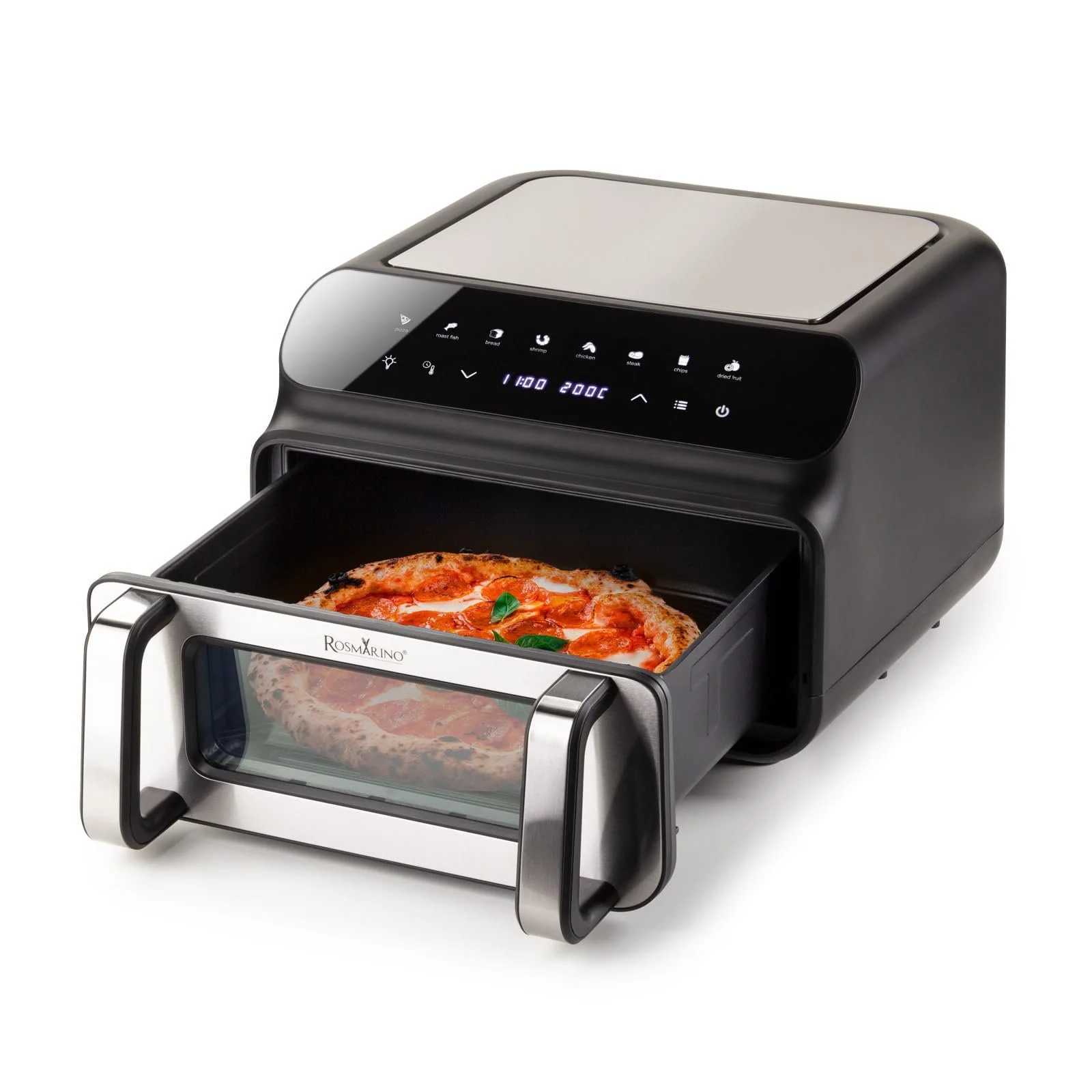 Мультипіч Rosmarino Infinity MasterPro 10 л 5-в-1 2000 Вт Чорна, фото №1 Мультипіч Rosmarino Infinity MasterPro 10 л 5-в-1 2000 Вт Чорна, фото №1