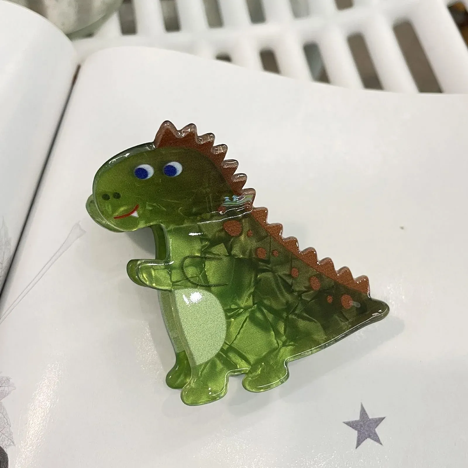 Заколка для волос Динозавр Batreta Акрил, фото №8