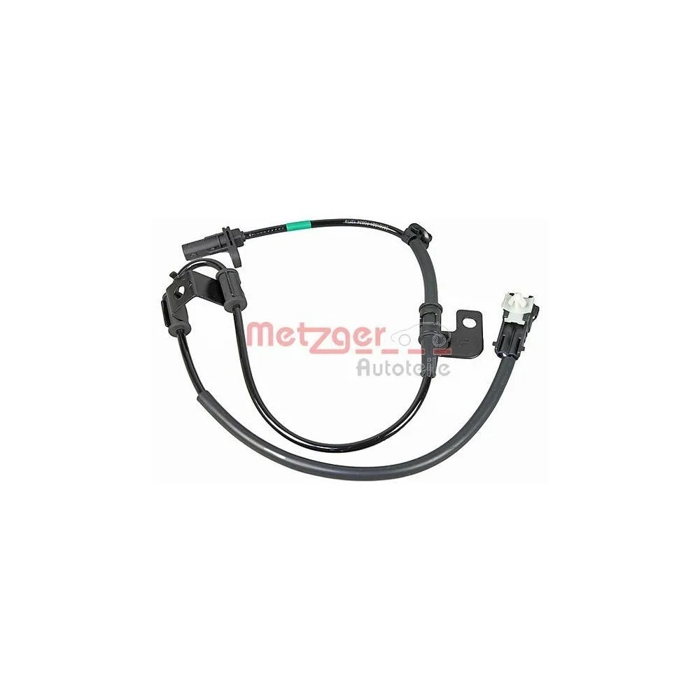 Датчик частоти обертання колеса METZGER 09001021 GREENPARTS для KIA, передня вісь зліва, фото №1