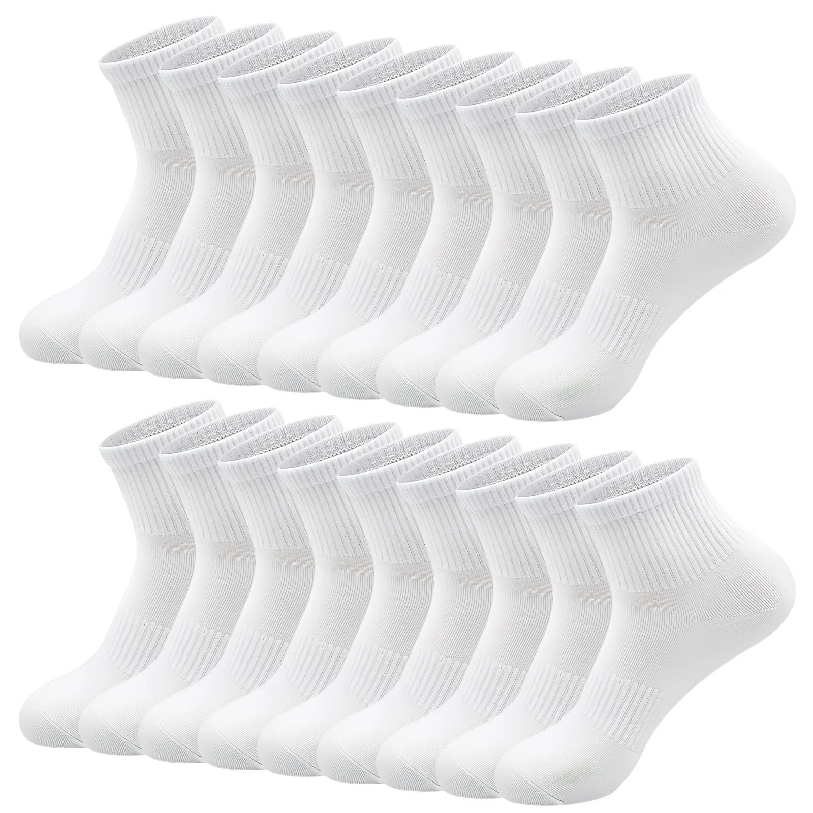 Шкарпетки Solivive Бавовняні Білі (Унісекс), фото №1