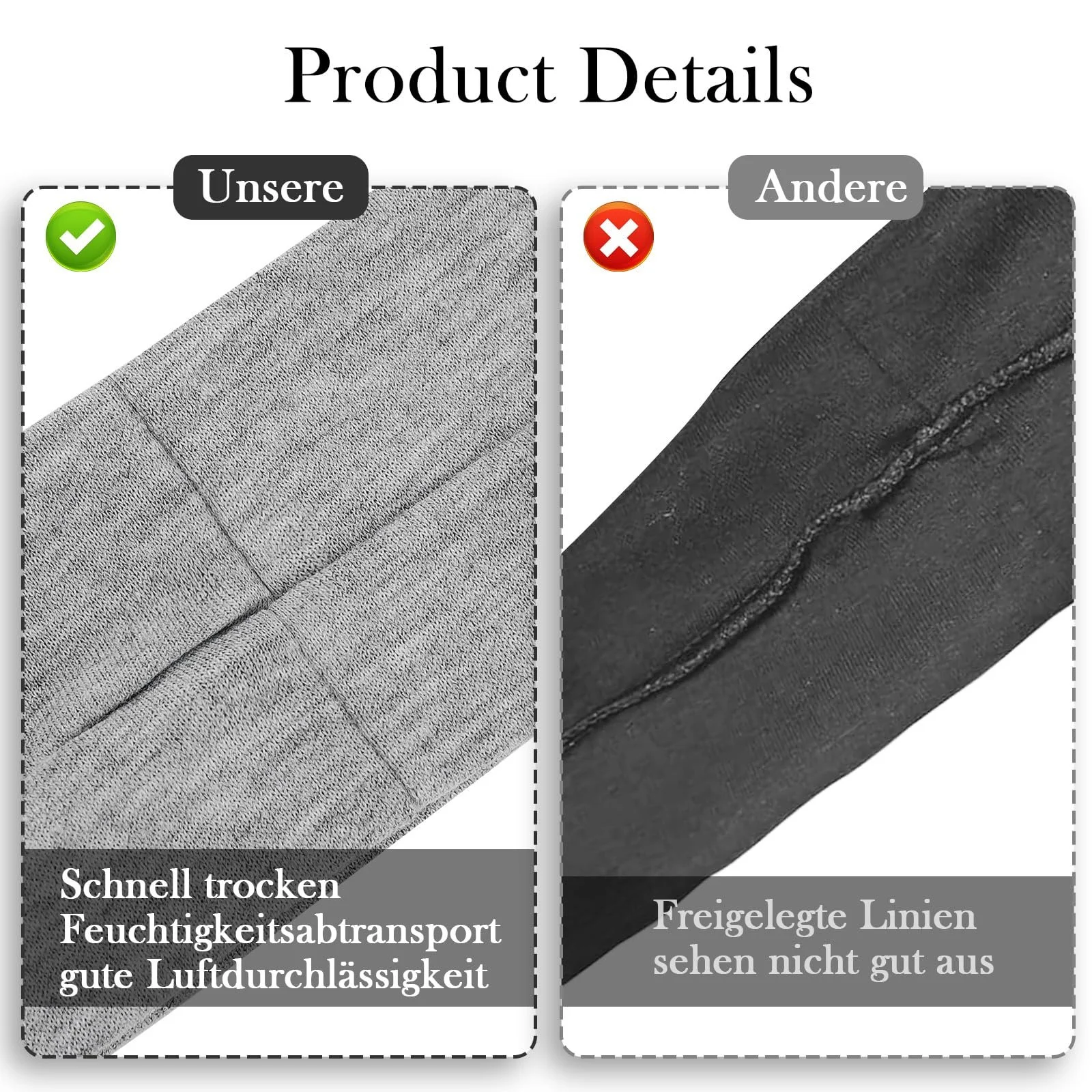 Пов'язка на голову Еластична однотонна, фото №3