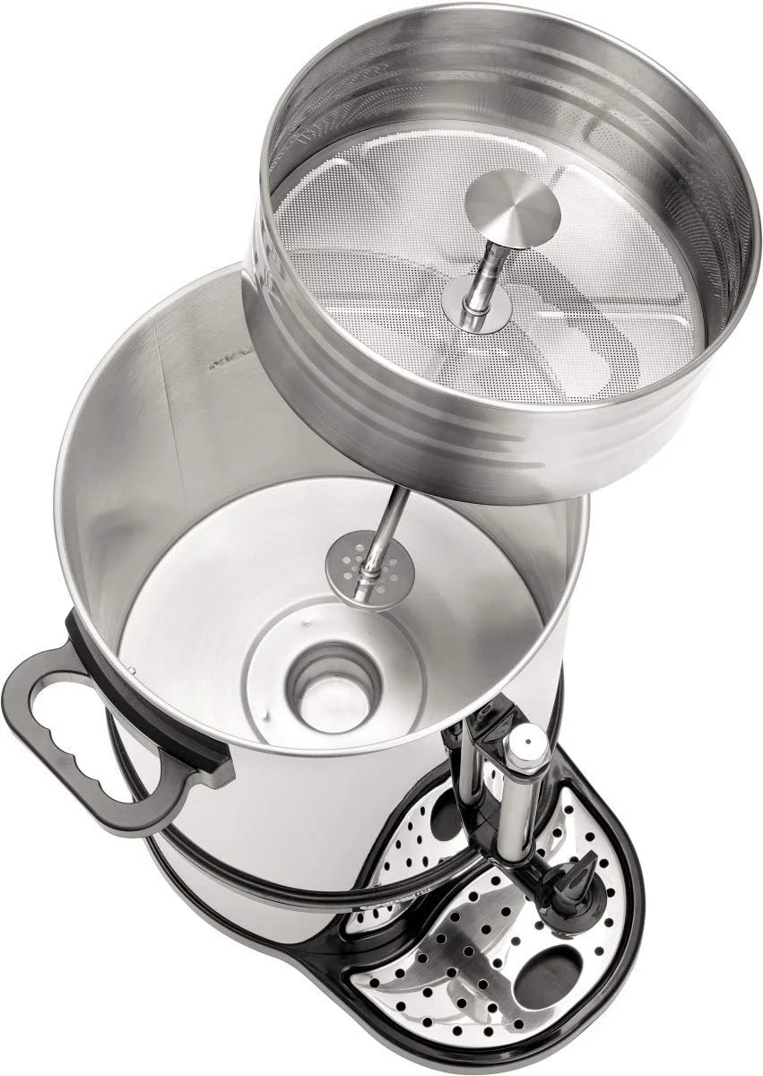 Кофеварка Bartscher PRO II 60 9 л 1.2 кВт Нержавеющая сталь, фото №6