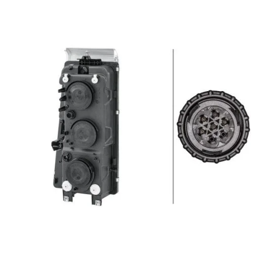 Фара основна HELLA 1ER 246 046-521 для RENAULT TRUCKS, права, фото №2