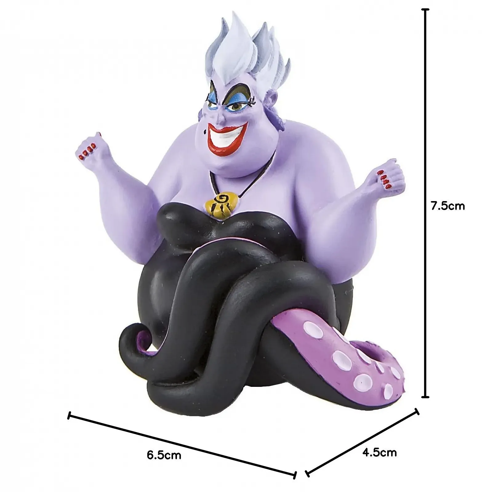 Набір фігурок Bullyland Disney Ariel Аріель, Ерік, Флаундер та Урсула, фото №4