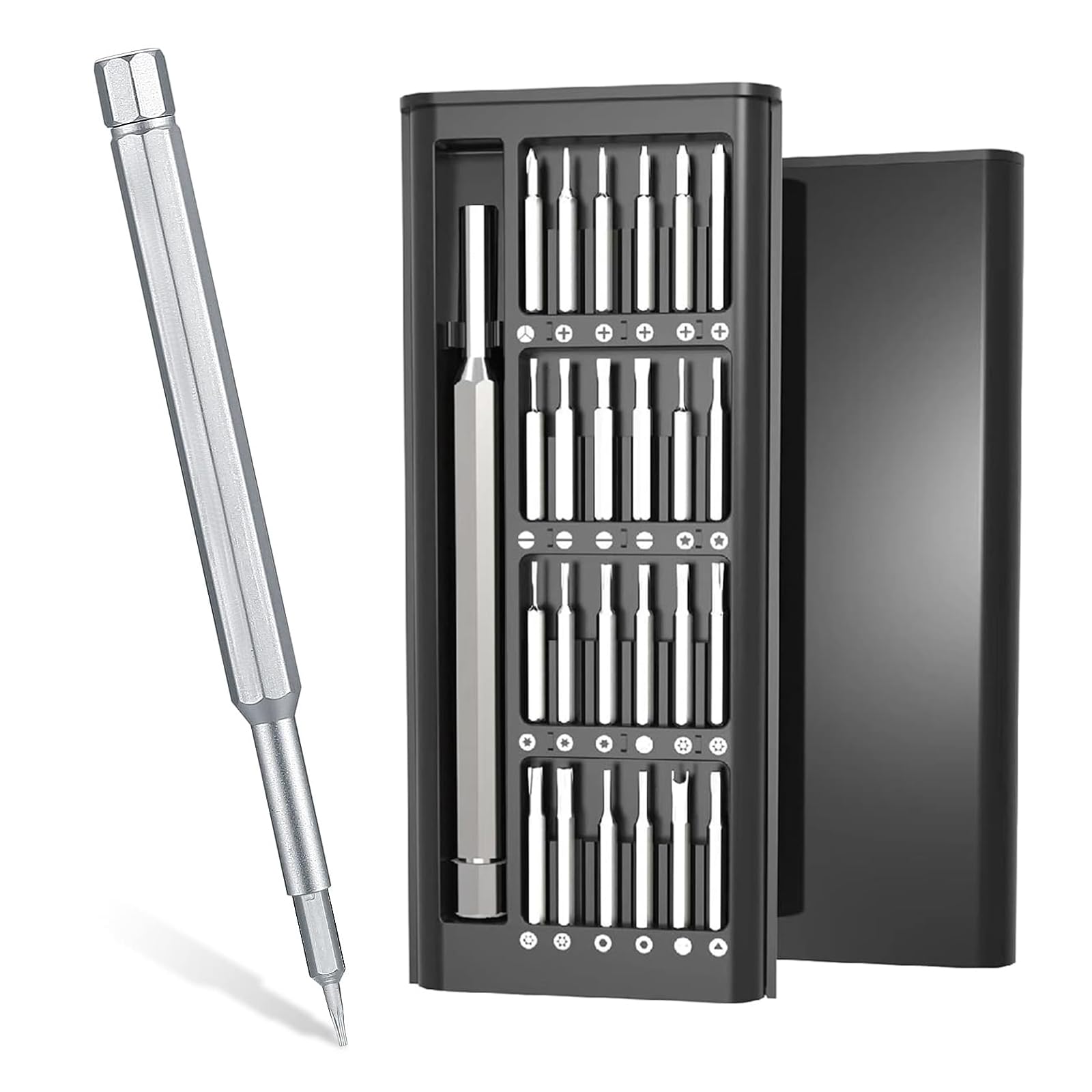 Набор отвёрток MisFun Precision 25 в 1 с 24 насадками, фото №1