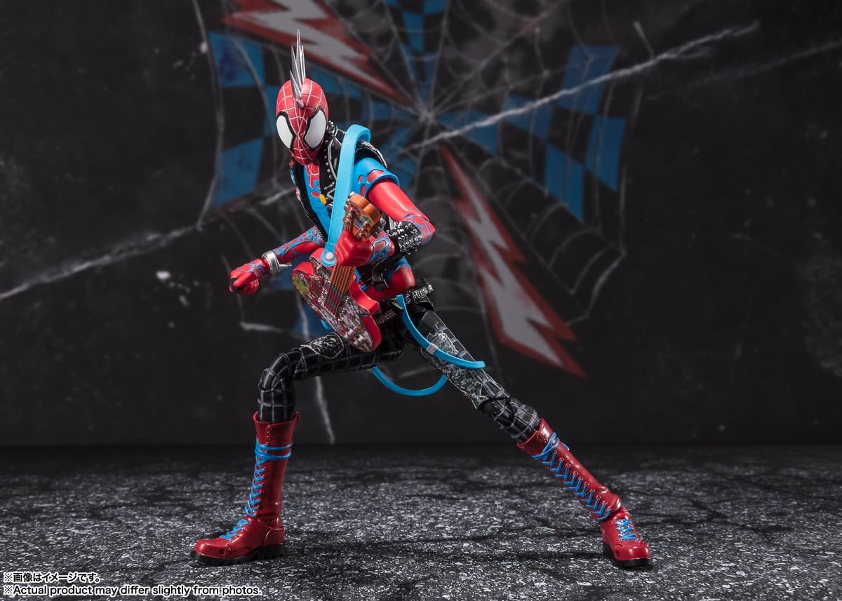 Екшн-фігурка Bandai Spirits Tamashii Nations Spider-Punk S.H.Figuarts Людина-павук: Крізь всесвіти, фото №6