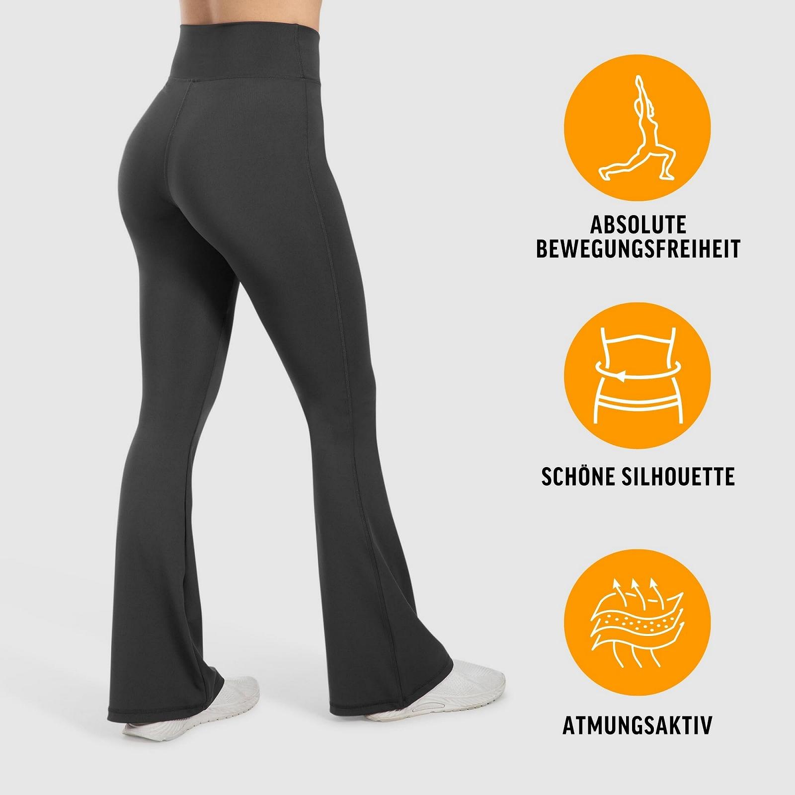Леггинсы Smilodox Leonora SoftFeel, с высокой талией, буткат,Для йоги, дышащие и быстросохнущие, тянутся в 4 стороны, мягкие - идеально подходятДля йоги, пилатеса и стретчинга, фото №2