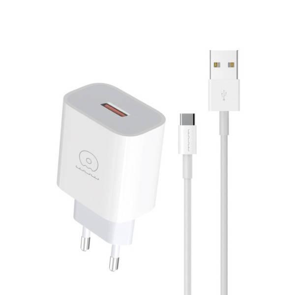 Сетевое зарядное устройство WUW T59 micro Белое, фото №1 Сетевое зарядное устройство WUW T59 micro Белое, фото №1