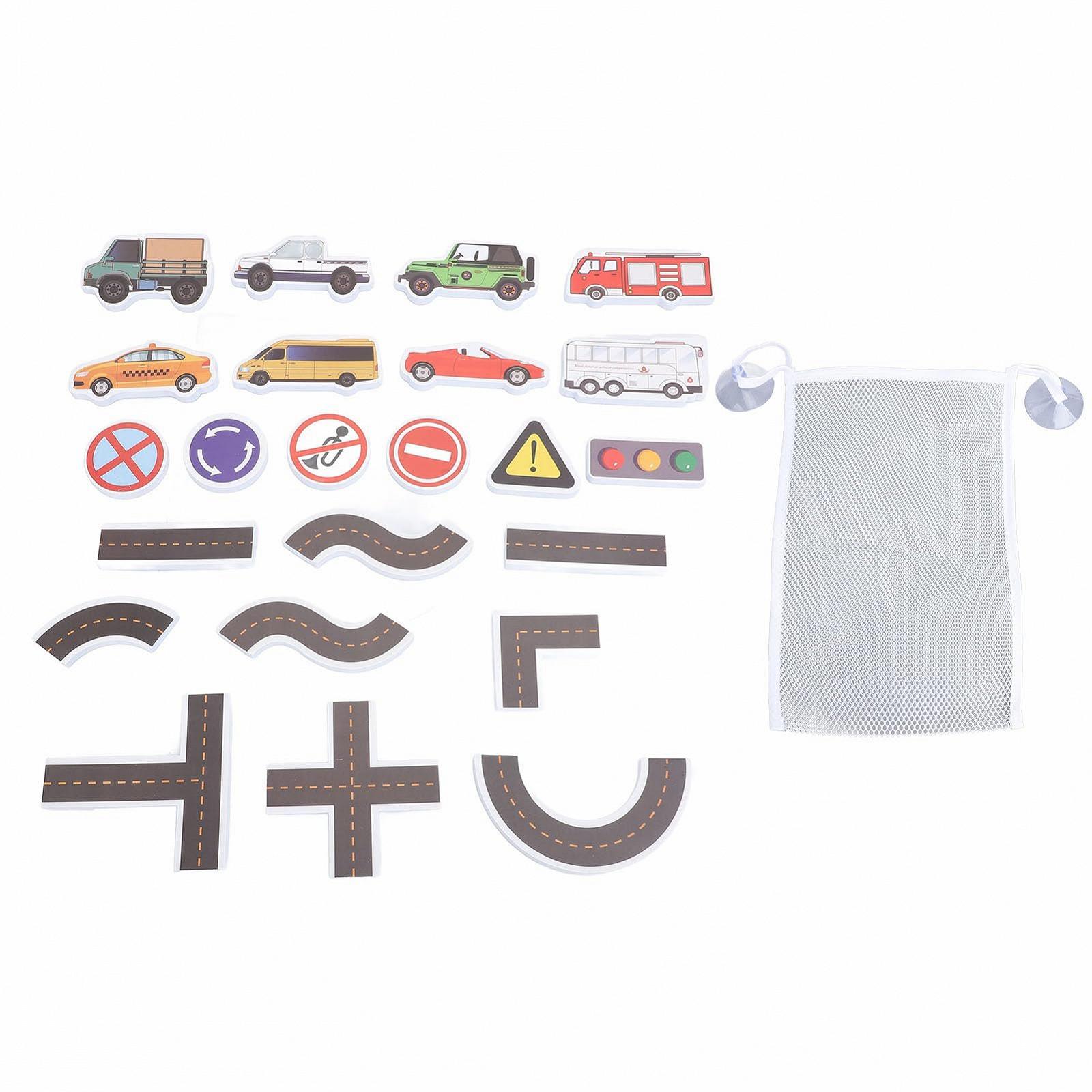 Пазл для ванни Cryfokt City Eva, набір з 23 штук, фото №6