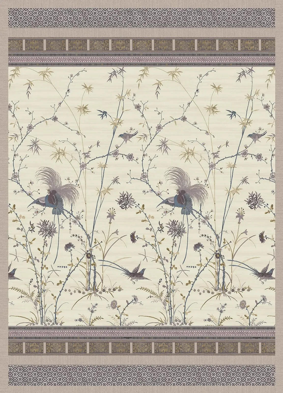 Плед Bassetti Fong Бавовна Кремовий 270 x 250 см, фото №1