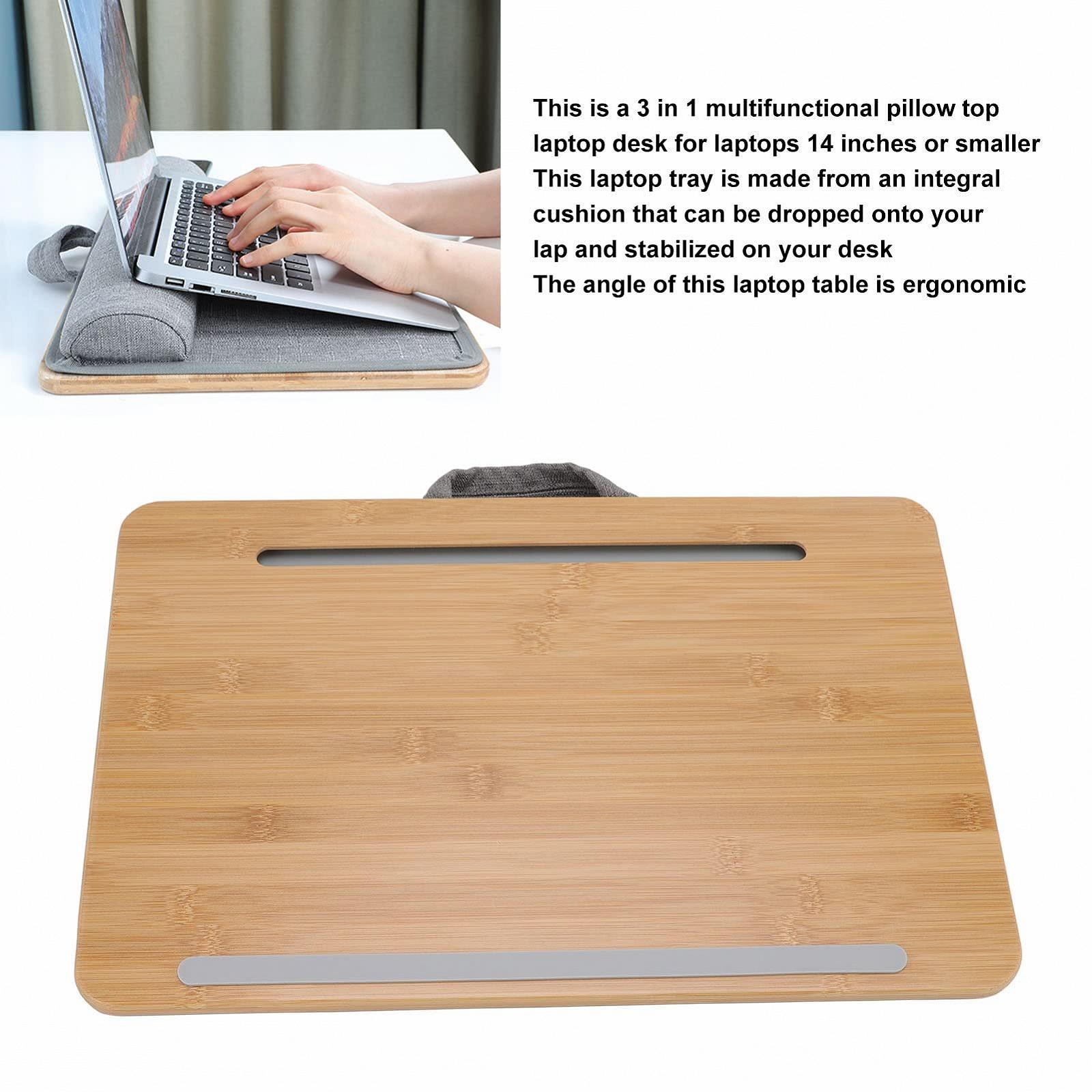 Подставка для ноутбука Бамбуковая для кровати/дивана 42 x 27.5 см, фото №5 Подставка для ноутбука Бамбуковая для кровати/дивана 42 x 27.5 см, фото №5