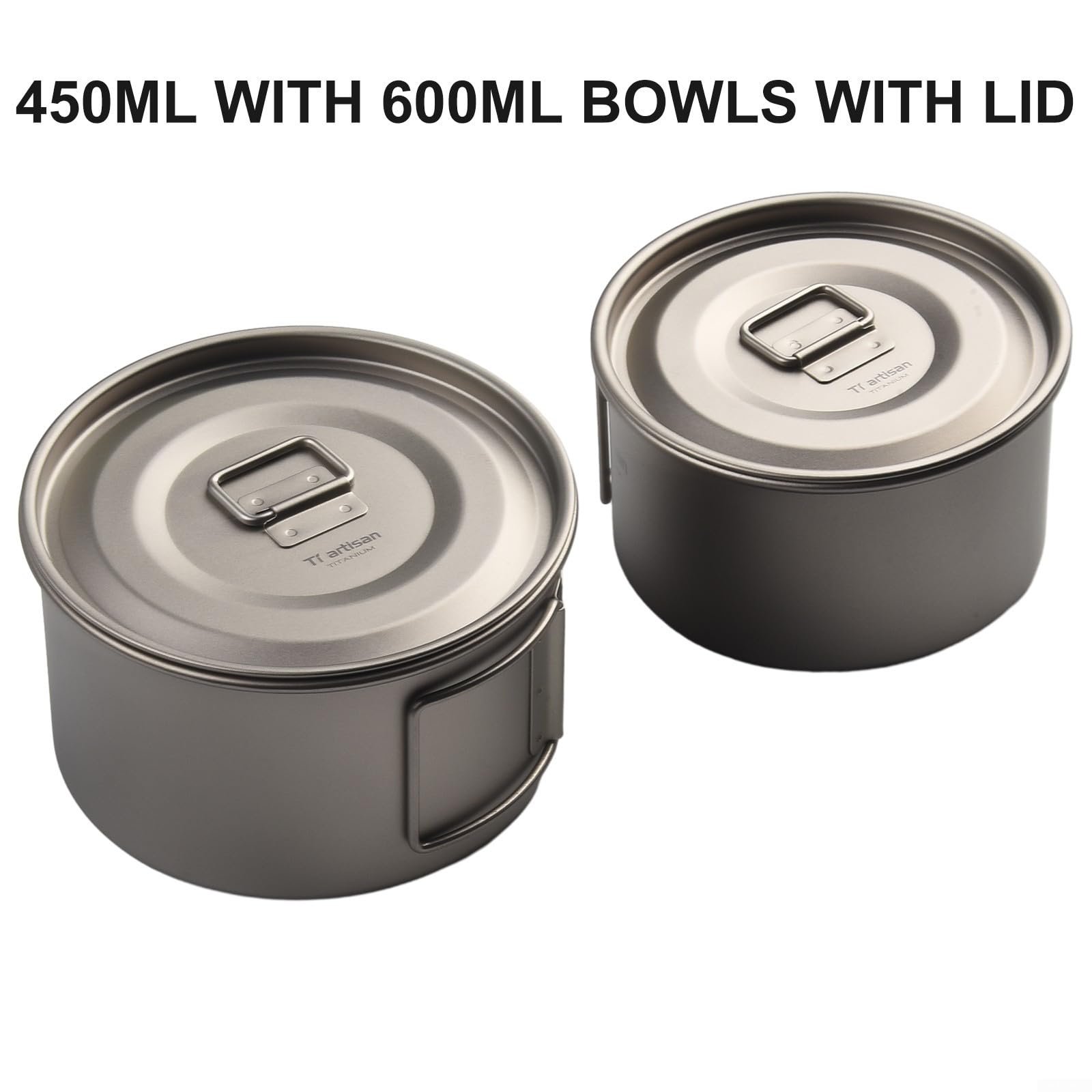 Миска PETSTIBLE зі складною ручкою, 450 мл з 600 мл, фото №6