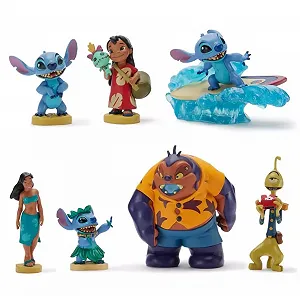 Купить Набор фигурок Lilo & Stitch фигурки — набор 7 шт. - Фото 1 Набор фигурок Lilo & Stitch фигурки — набор 7 шт. - Фото 1