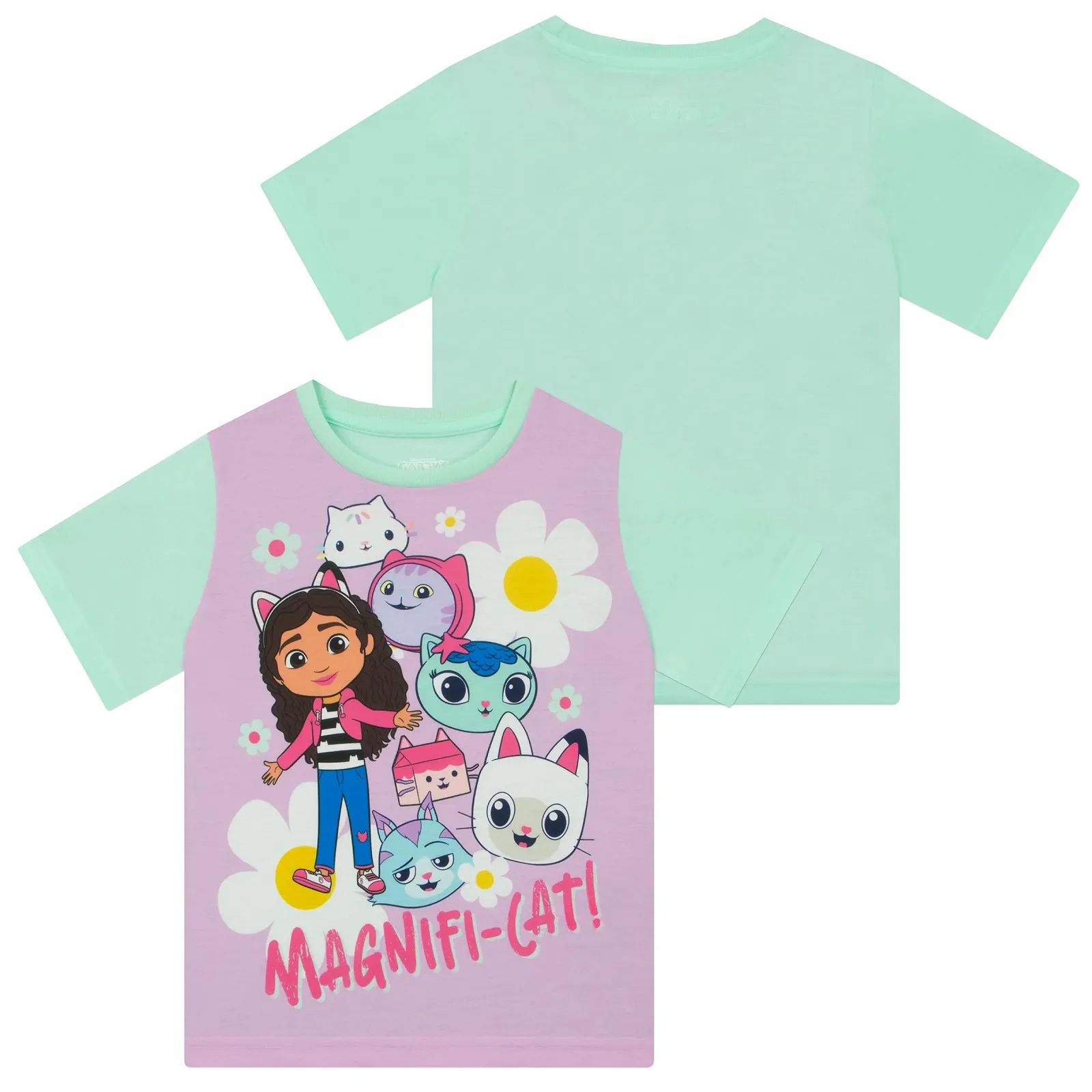 Піжама DreamWorks Gabbys Dollhouse Дитяча з короткими рукавами Літня Мила для дівчаток, фото №7 Піжама DreamWorks Gabbys Dollhouse Дитяча з короткими рукавами Літня Мила для дівчаток, фото №7