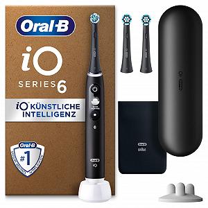 Зубная щетка электрическая Oral-B iO Series 6 Plus Sensitive Edition Черная лава - Фото 1