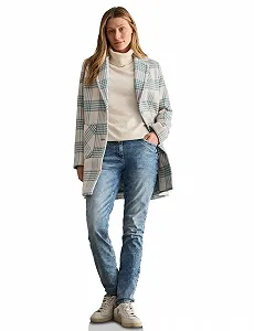 Пальто в клітинку Cecil Жіноче - Фото 1