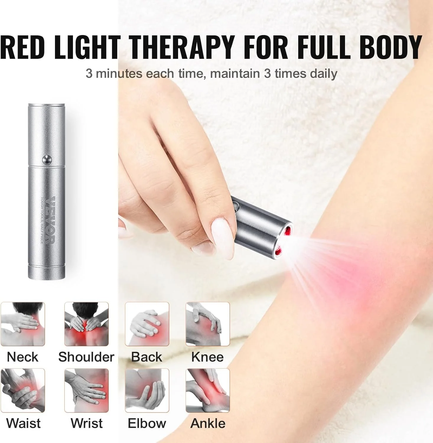 Аппарат светотерапии VEVOR Серый, фото №5 Аппарат светотерапии VEVOR Серый, фото №5