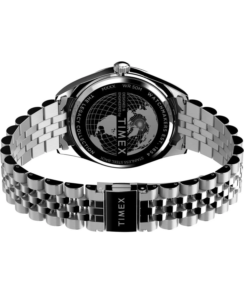 Годинник Timex Legacy 41 мм, браслет з нержавіючої сталі, корпус з нержавіючої сталі, фото №5 Годинник Timex Legacy 41 мм, браслет з нержавіючої сталі, корпус з нержавіючої сталі, фото №5