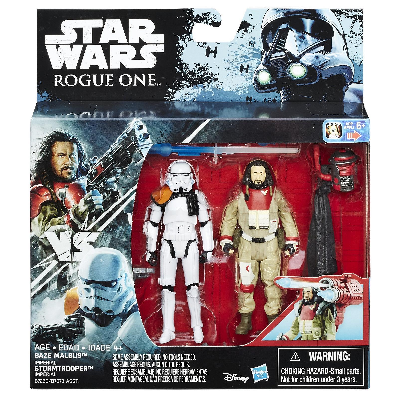 Фігурки Star Wars Rogue One Baze Malbus VS. Imperial Stormtrooper, 9,5 см, фото №2