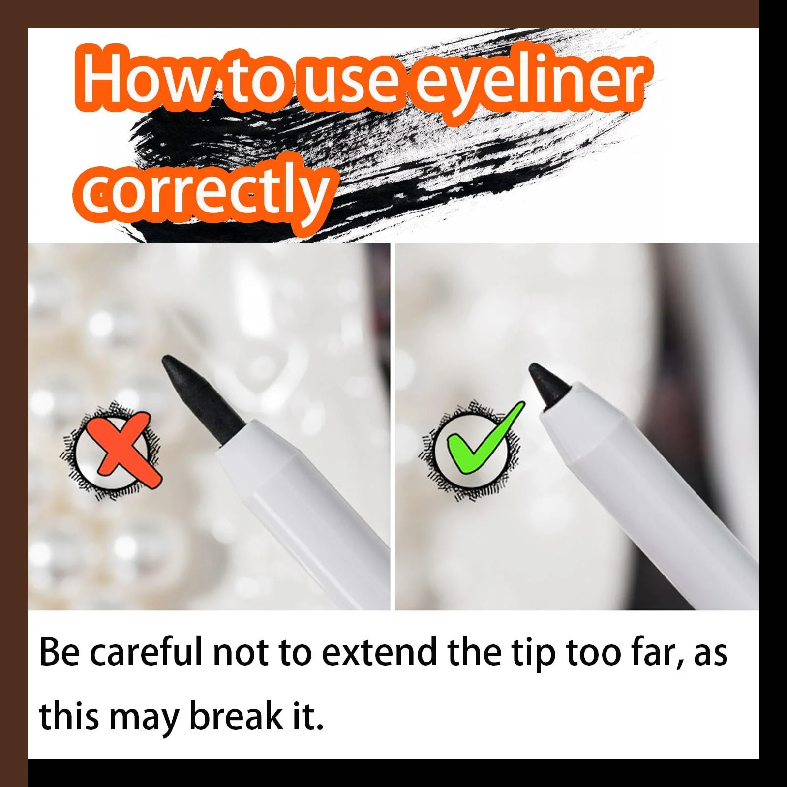 Карандаш для глаз Ifordmedia Водостойкий Стойкий Коричневый (2 шт), фото №4 Карандаш для глаз Ifordmedia Водостойкий Стойкий Коричневый (2 шт), фото №4