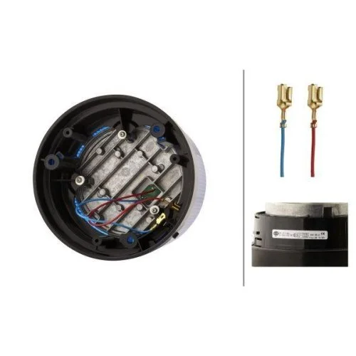 Проблисковий маячок HELLA 2RL 011 484-101 KL 7000 LED VAN HOOL TEREX, фото №2