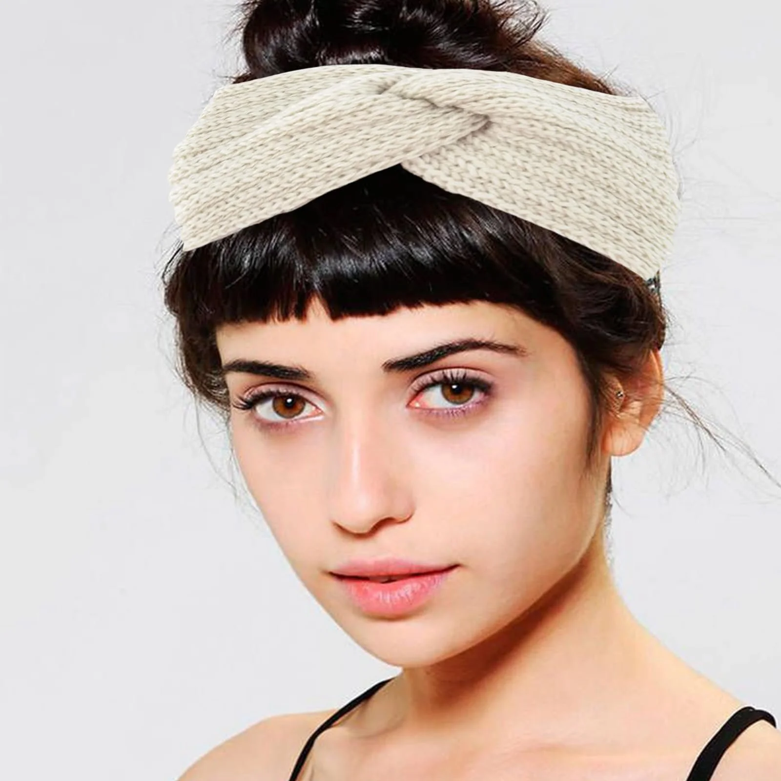 В'язана Пов'язка на Голову Зимова, фото №7