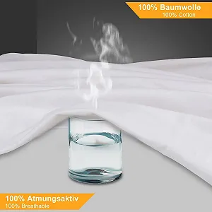 Протектор для матраца Molton, 140 x 200 см, Зроблено зі 100% бавовни, Дихаючий synthetic.ua - Фото 1
