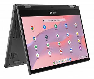 Ноутбук 14" ASUS Chromebook CM14 Flip (CL1402FM2A) MediaTek Kompanio 520 RAM 4GB eMMC 64GB 12год батарея ChromeOS (UKR) - Фото 1