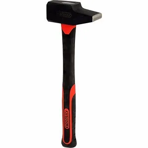 Слюсарний молоток KS Tools French form 142.1151 1500 г Рукоятка зі скляного волокна synthetic.ua - Фото 1