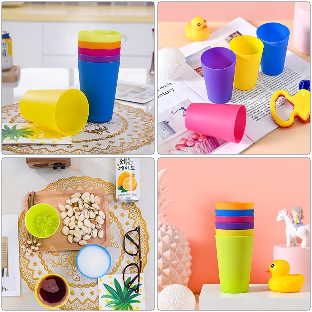 Набір пластикових стаканів 27 шт. Різнокольорові стакани 260 мл, 9 кольорів, фото №8 Набір пластикових стаканів 27 шт. Різнокольорові стакани 260 мл, 9 кольорів, фото №8