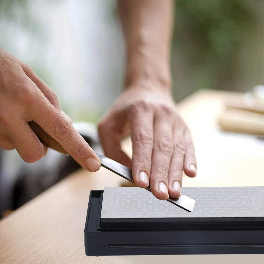 Точильний камінь набір високої твердості з підставкою-футляром, фото №6