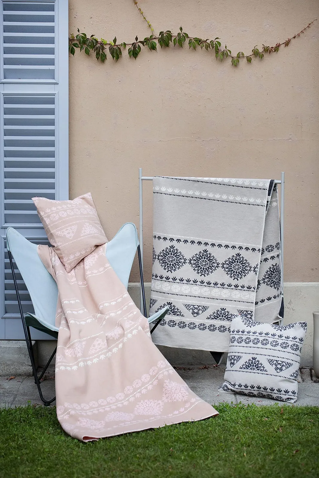 Покривало David Fussenegger Silvretta В'язаний візерунок 140 x 200 см Світло-коричневий, фото №2