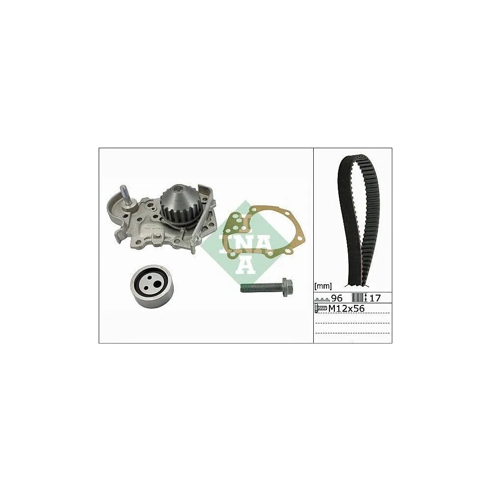 Водяний насос + комплект ременя ГРМ Schaeffler INA 530 0191 31 для NISSAN RENAULT DACIA, фото №1 Водяний насос + комплект ременя ГРМ Schaeffler INA 530 0191 31 для NISSAN RENAULT DACIA, фото №1