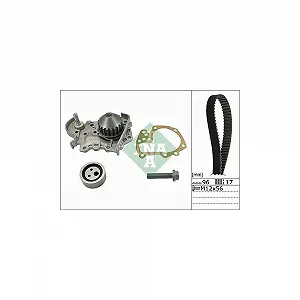Водяной насос + комплект ремня ГРМ Schaeffler INA 530 0191 31 для NISSAN RENAULT DACIA - Фото 1