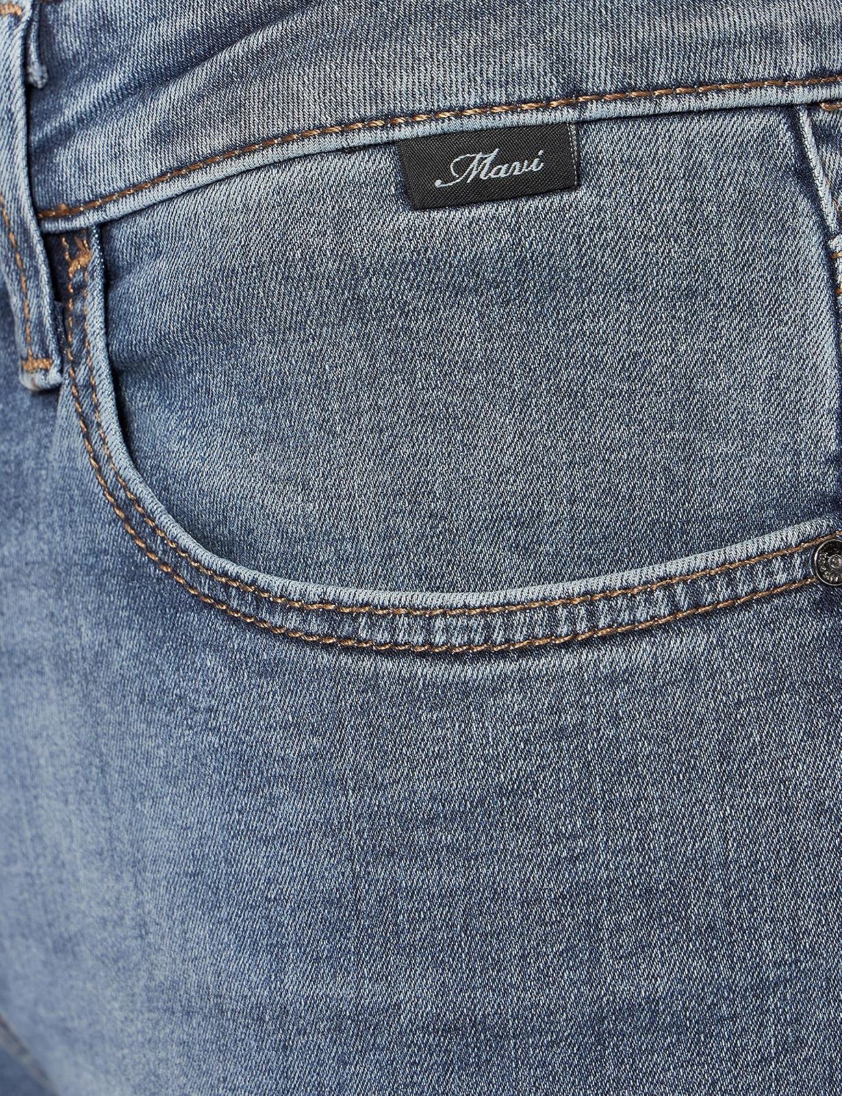 Жіночі джинсові штани MAVI ADRIANA Blue Green Nolita Str - 30, фото №4