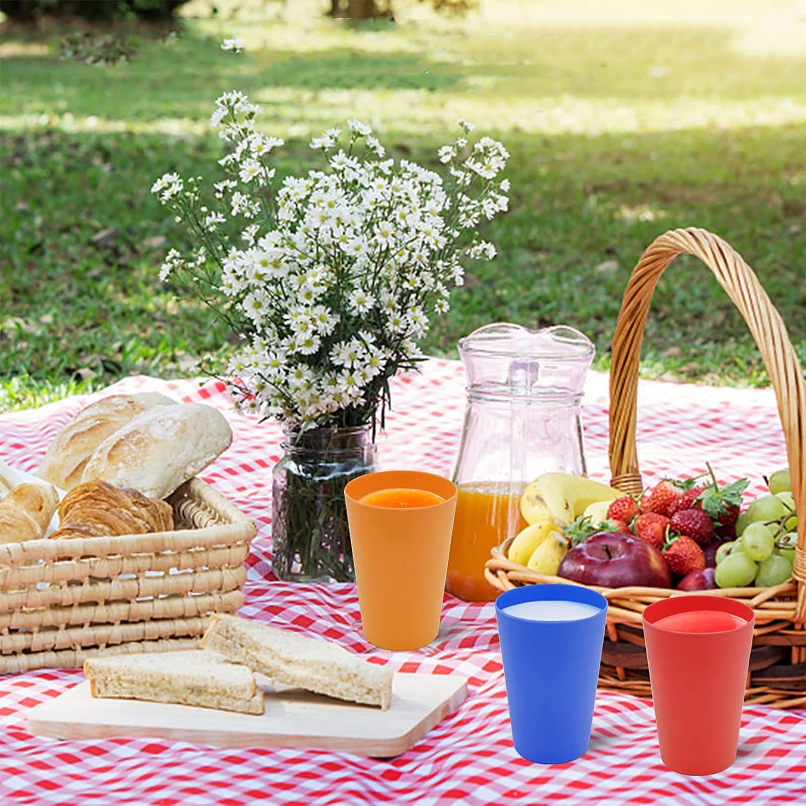 Набір пластикових стаканів 27 шт. Різнокольорові стакани 260 мл, 9 кольорів, фото №6 Набір пластикових стаканів 27 шт. Різнокольорові стакани 260 мл, 9 кольорів, фото №6