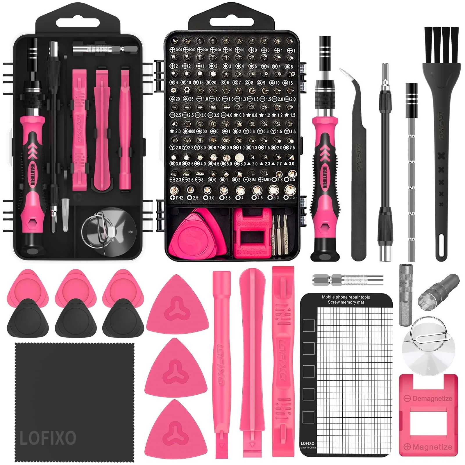 Набір прецизійних викруток Torx T5-T15 Pentalobe P2 P5 Triwing Y00 Y000 Slotted Phillips, фото №1