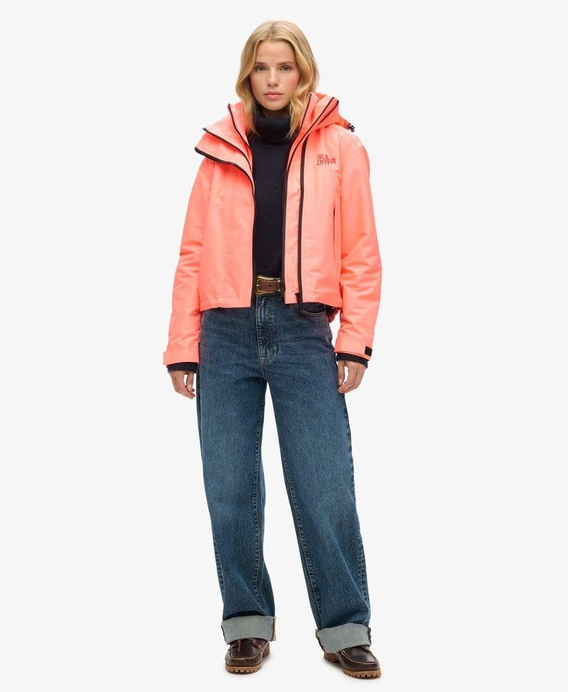 Ветровка с капюшоном Superdry Женская Hooded Emb Windbreaker JKT A2-Wind Family, фото №2