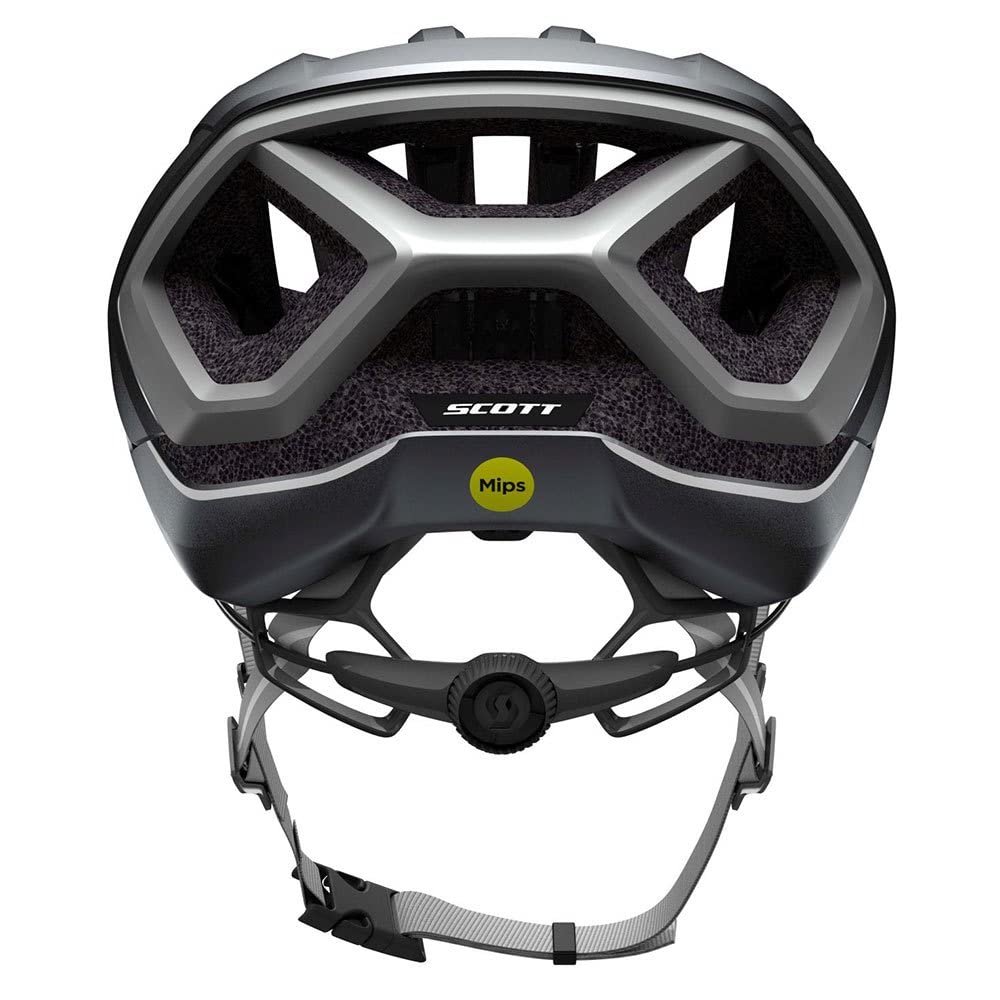 Шлем дорожный Scott Centric Plus MIPS, темно-серебристый/светоотражающий, размер S (51-55 см), фото №3