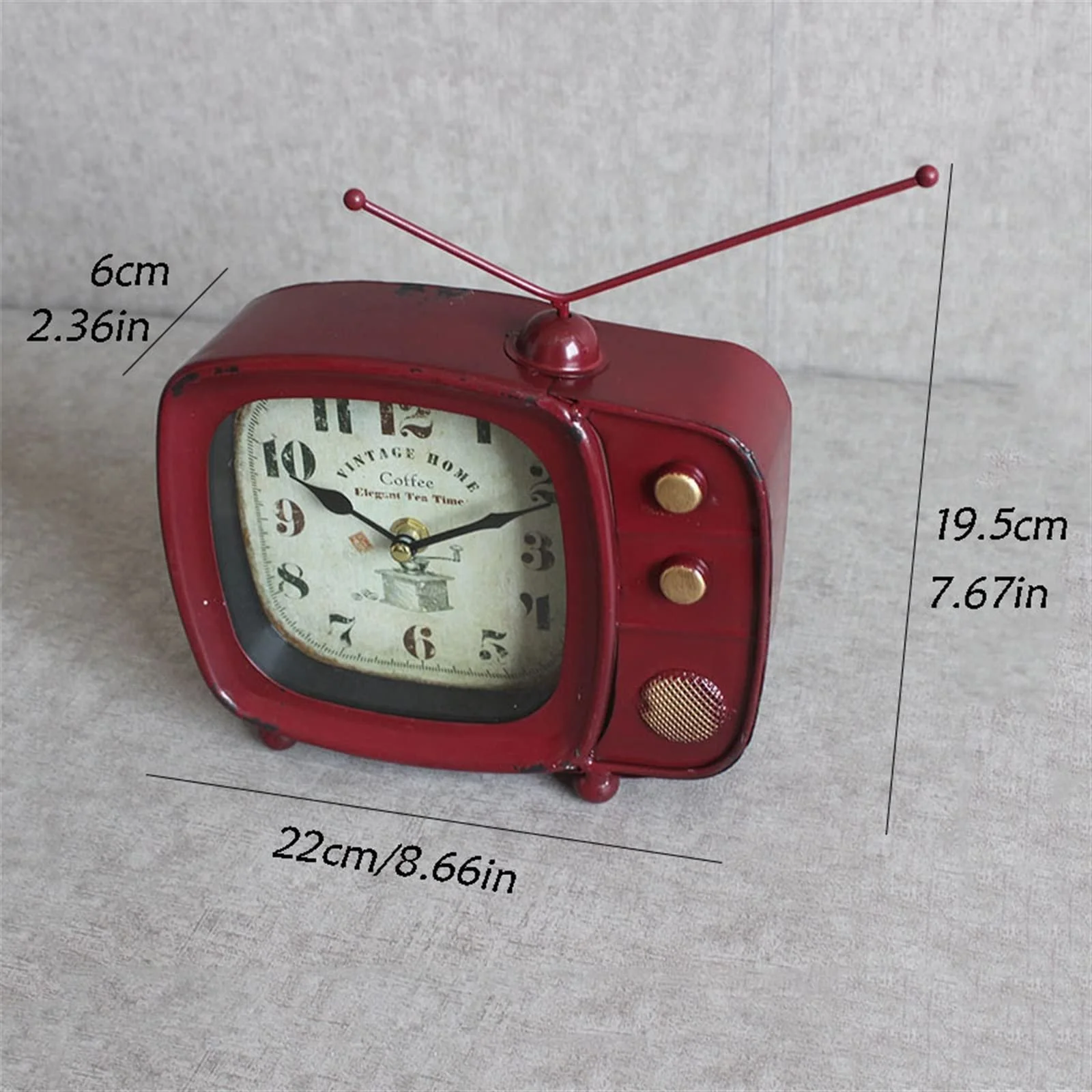 Настольные часы винтажные, фото №2