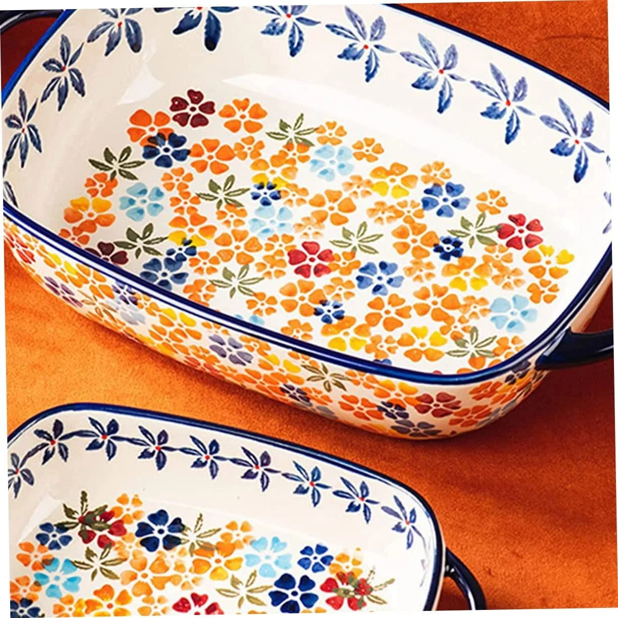 Деко керамічне ABOOFAN для духовки та мікрохвильової печі, фото №9