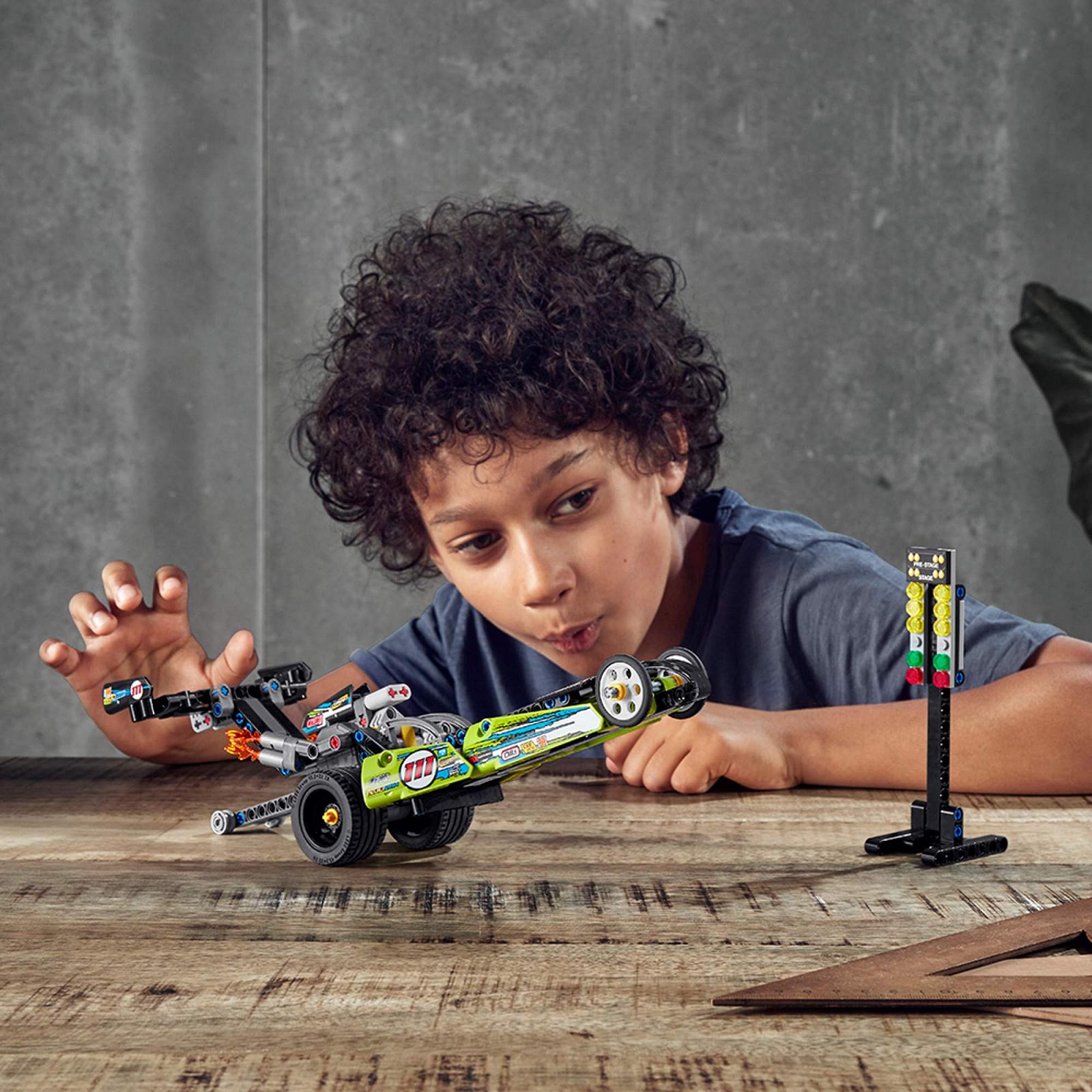 Конструктор Lego Technic 42103 Pull-Back Top Fuel Dragster (225 елементів), фото №2